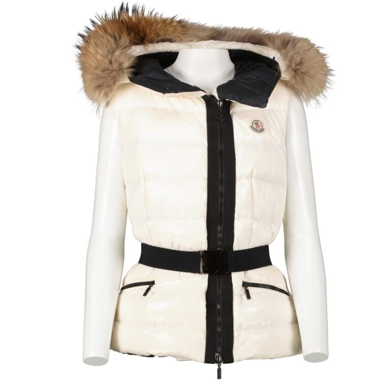 Moncler White Rue Gilet Down Jacket Size 3 Labellov Buy and Sell Authentic Luxury