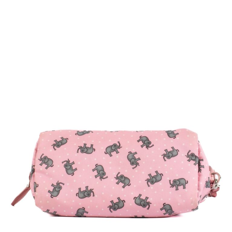 ポーチ PRADA Pink Leather Clutch PRADA Clutch Bag Accessory Pouch Saffiano Leather Pink Used