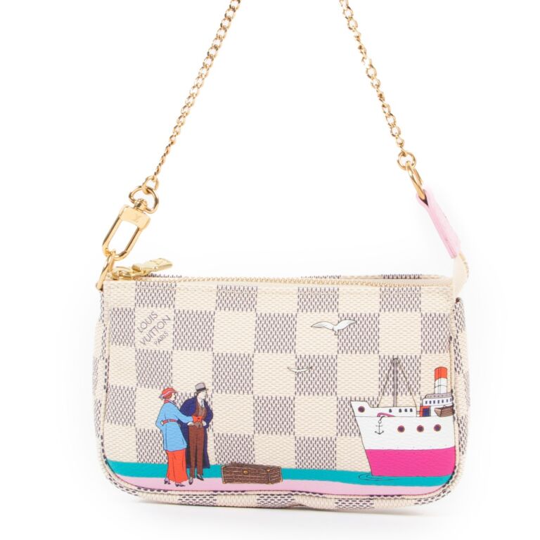 Louis Vuitton Damier Azur Mini Pochette Accessoires - modaselle