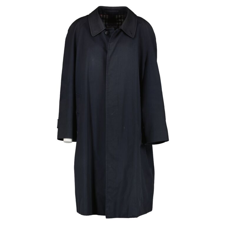 Burberry Blue Trenchcoat Size 42 Labellov Buy and Sell