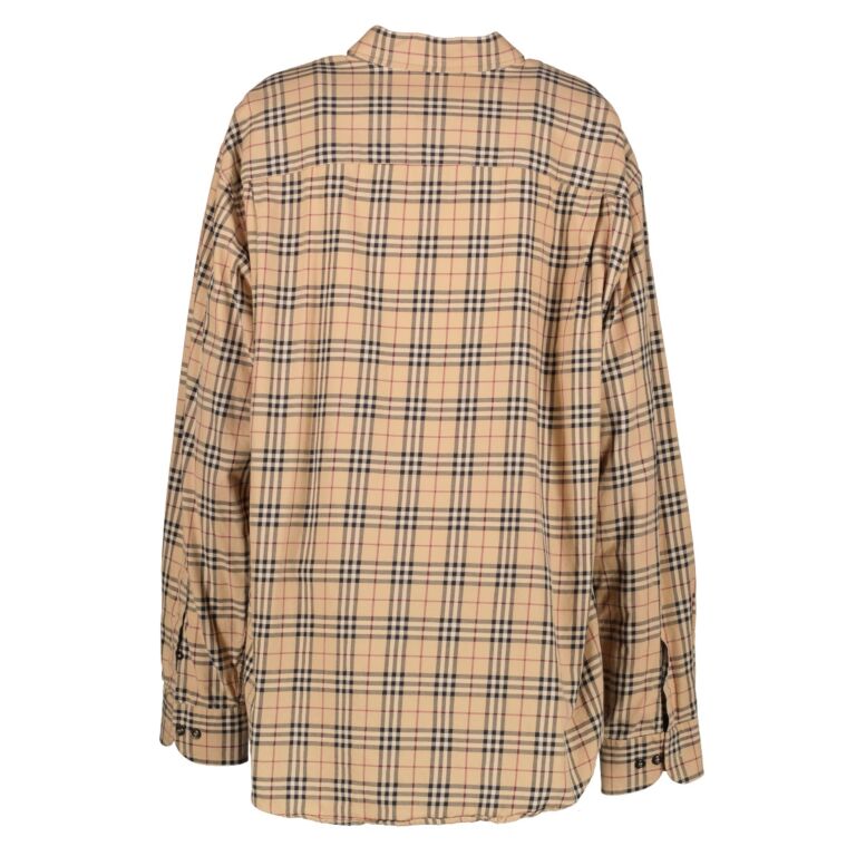 Burberry Check Shirt - Size UK 5 ○ Labellov ○ Buy and Sell
