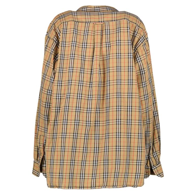 Burberry Check Shirt Size 43 Labellov Buy and Sell