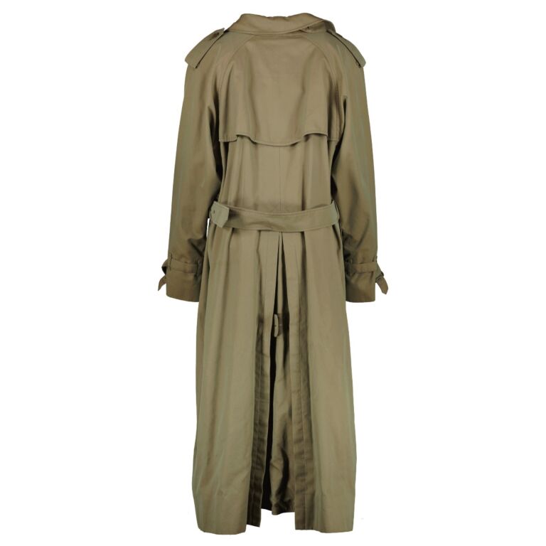 Burberry trench coat size 14 sale