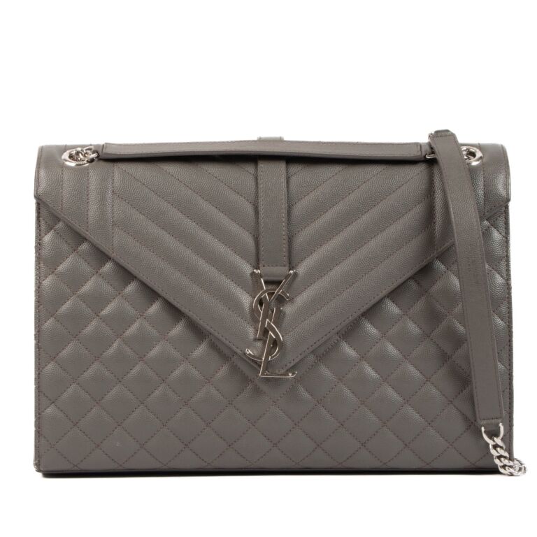 Grey envelope bag store