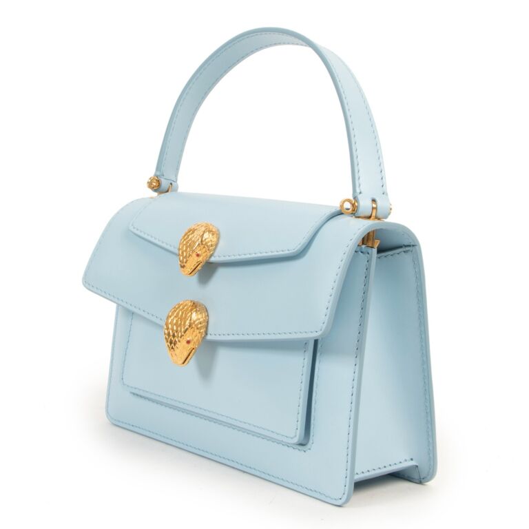 Bulgari x Alexander Wang Baby Blue Serpenti Belt/Crossbody