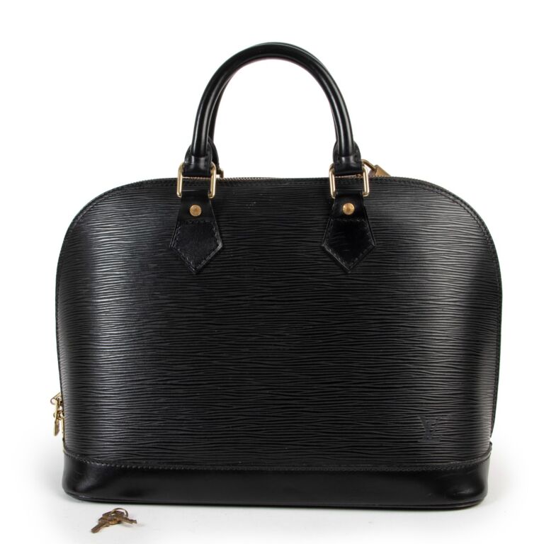 Louis Vuitton Mini Black Epi Cylinder Bag - ShopperBoard