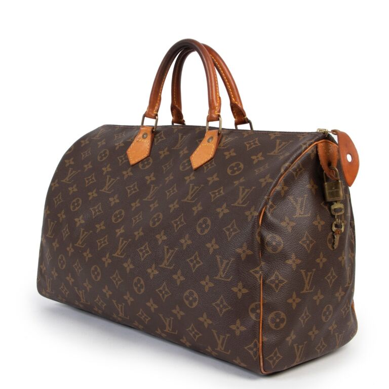 Louis Vuitton Speedy 40 Monogram ○ Labellov ○ Buy and Sell Authentic Luxury