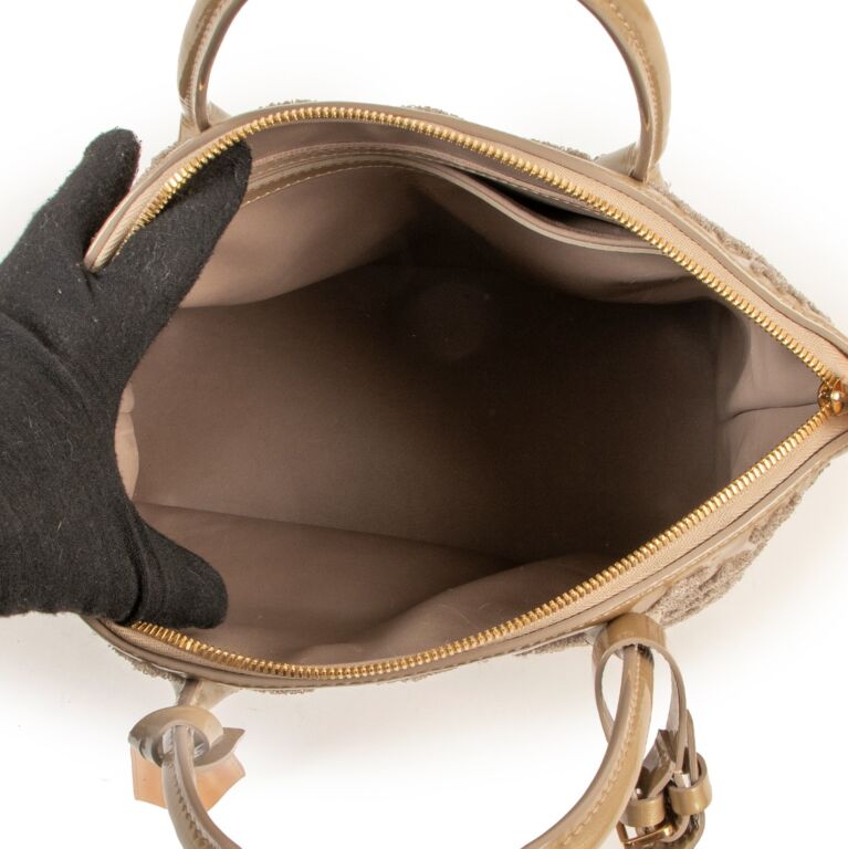 Louis Vuitton LV GHW Cuir Obsession Lockit 2011Automne Hiver Handbag M93844  Calf