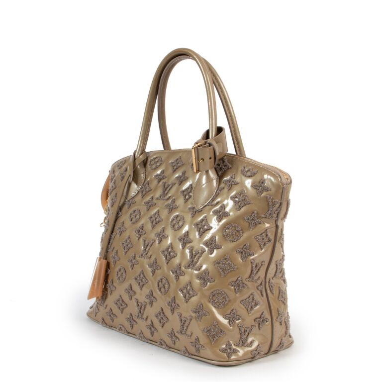 Louis Vuitton Signature Monogram Lockit Bag
