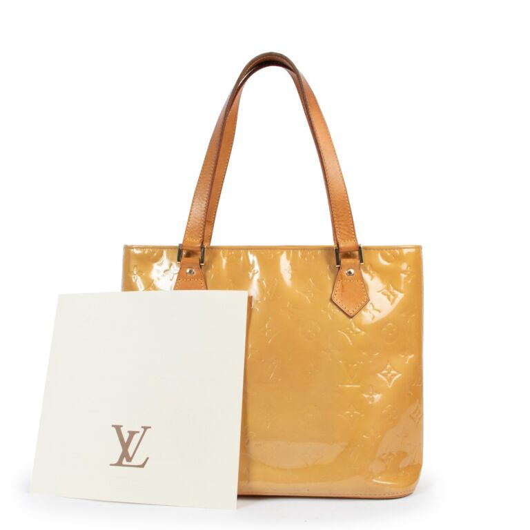 Louis Vuitton Vernis Yellow Houston