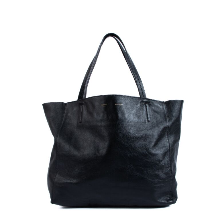 Celine black tote shop