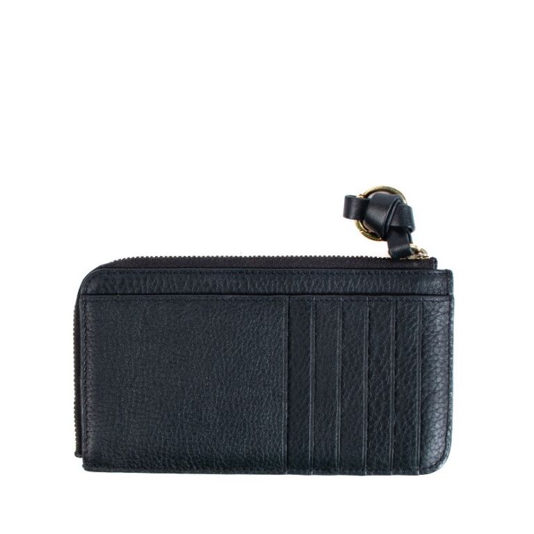 Chloé Black Alphabet Purse Wallet ○ Labellov ○ Buy and