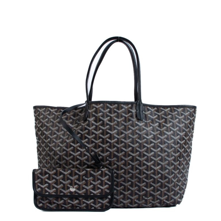 goyard black tote