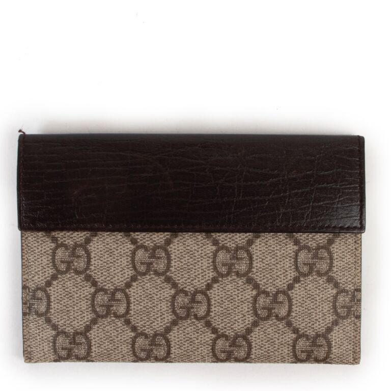 Gg supreme clearance canvas wallet