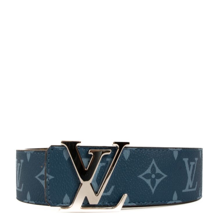 Louis Vuitton Monogram Reversible Initials Belt - size 90