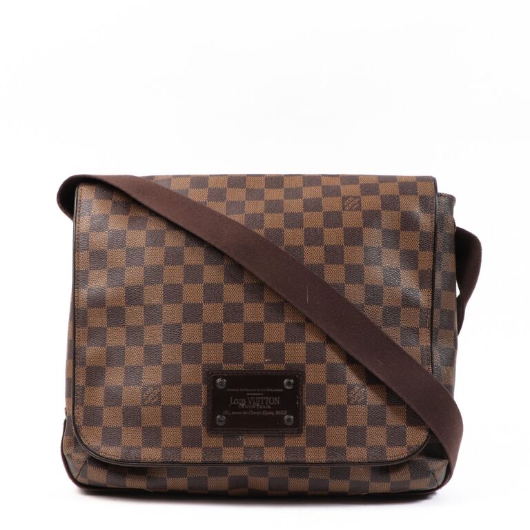 Louis Vuitton Damier Ebene 'Broadway' Messenger Bag - Louis