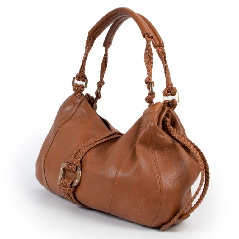Delvaux Eugene GM Cream Leather Shoulder Bag ○ Labellov ○ Buy