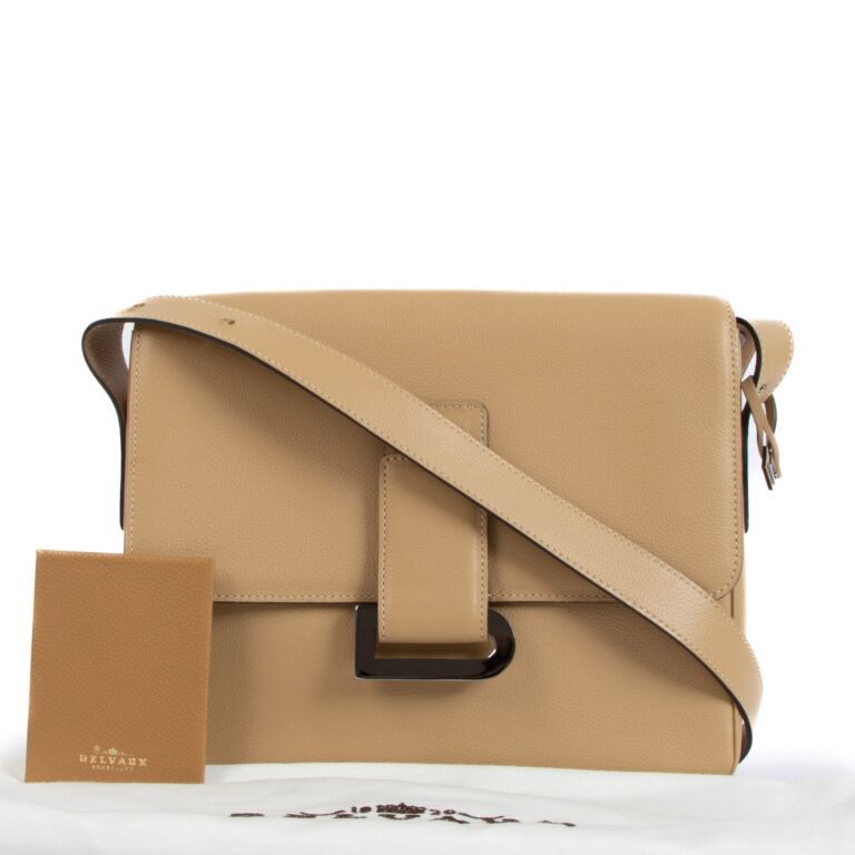 Delvaux Poirier Sand Jumping Crossbody Bag ○ Labellov ○ Buy and