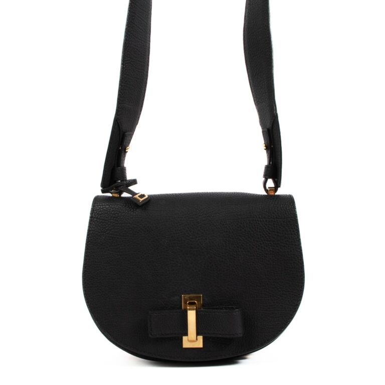 Delvaux Le Mutin Mini Army Black Cripsy Calf Labellov Buy and Sell ...