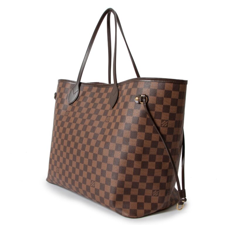 Louis Vuitton Neverfull GM Damier Ebene Bag Labellov Buy and Sell Authentic Luxury