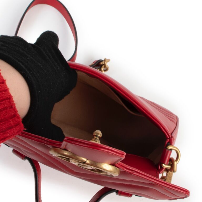Gucci marmont mini outlet second hand