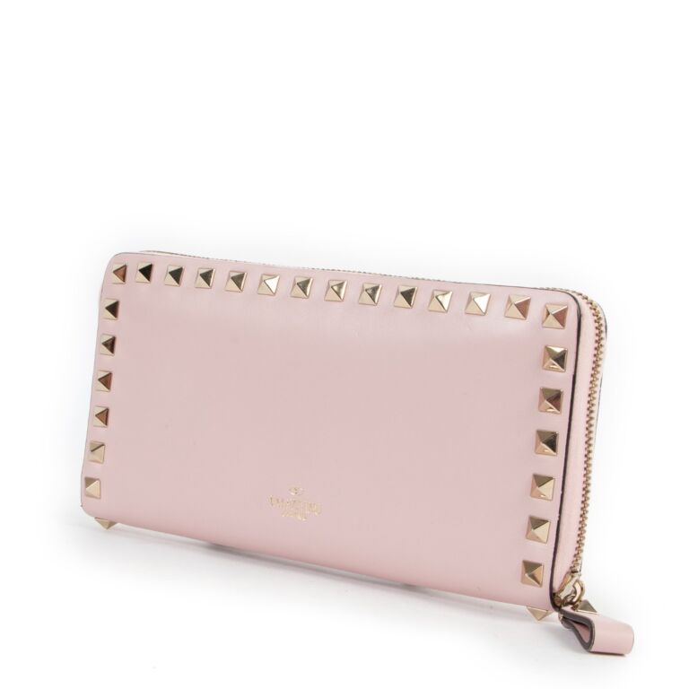 Valentino rockstud zip wallet clearance