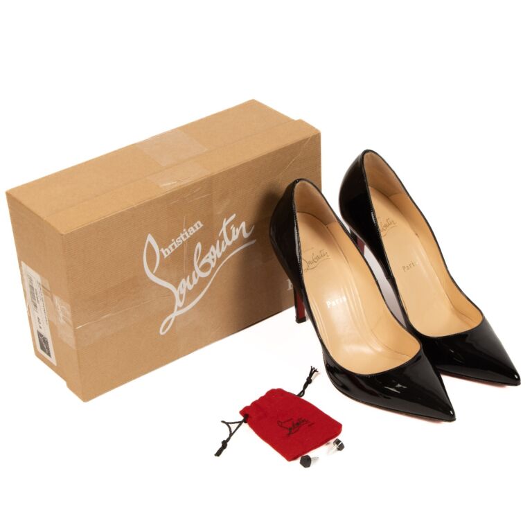 Christian louboutin pigalle 100 patent calf shop