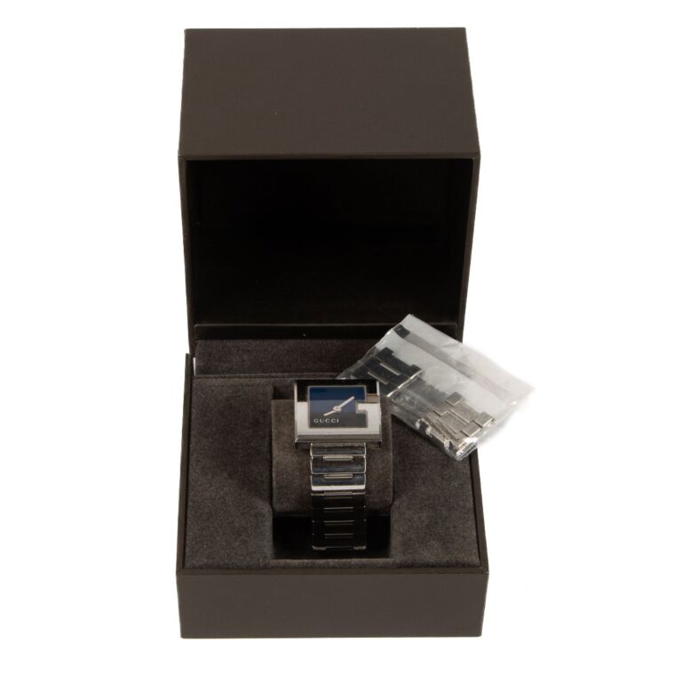 GUCCI ☆ ステンレス 時計 Gucci Steel 108 Watch ○ Labellov ○ Buy and Sell Authentic Luxury