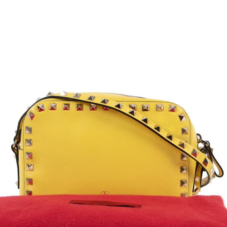 Valentino spike discount camera bag