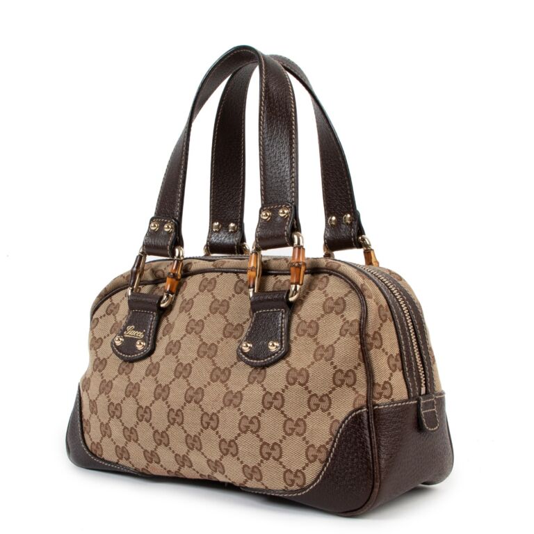 Gucci bamboo boston hotsell bag