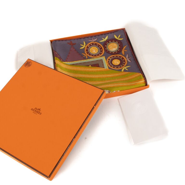 エルメスHERMES カレ45 coupons indiens インドのかけら