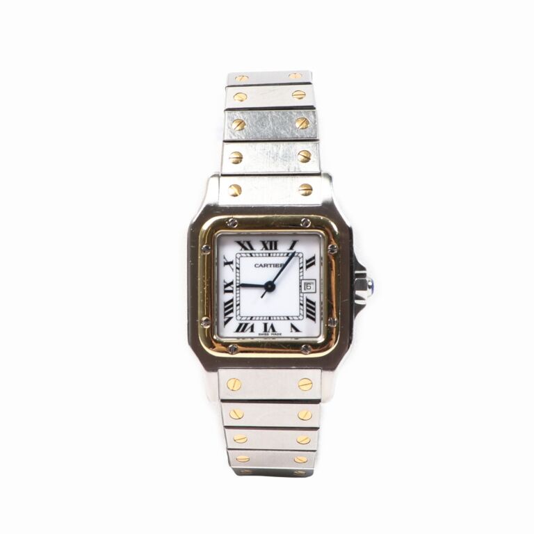 Santos de cartier galbée watch new arrivals