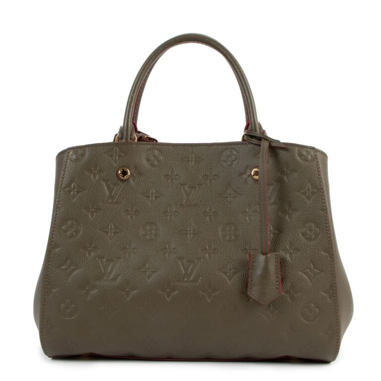 LOUIS VUITTON Monogram Empreinte Montaigne MM for Sale in