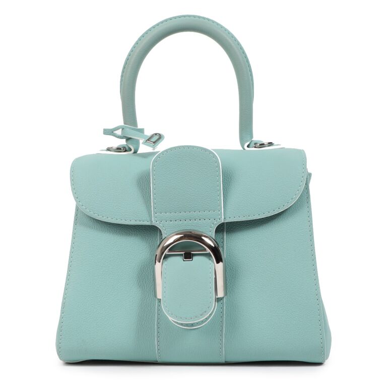 Delvaux Brillant Mini Jade Rodeo Calf Labellov Buy and Sell Authentic ...