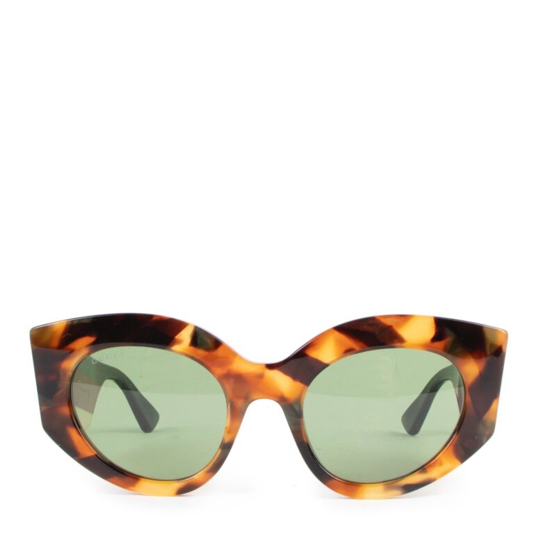 Gucci Tortoise Acetate Cat-eye Glasses Labellov Buy and Sell Authentic ...