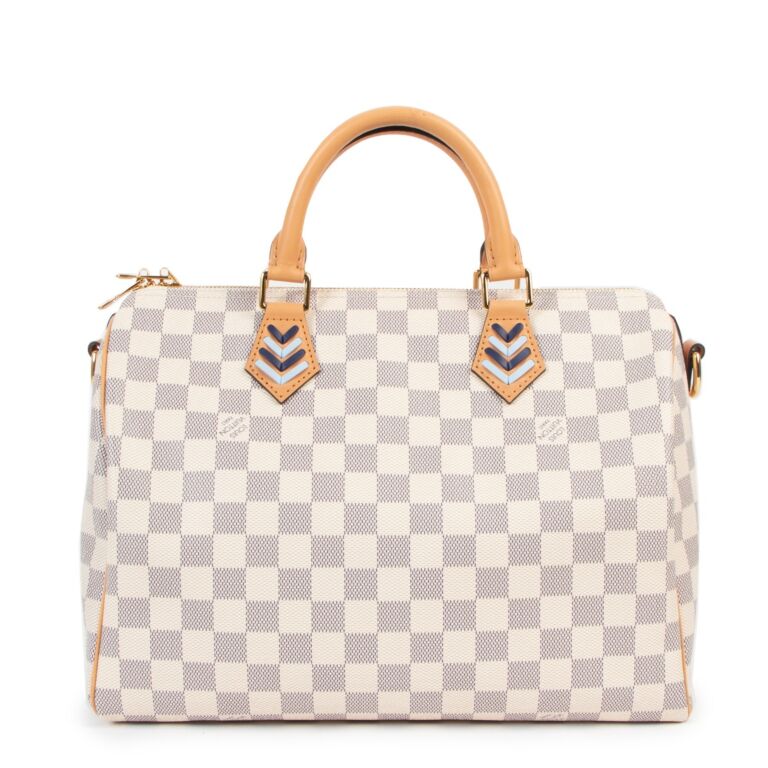 Louis vuitton speedy hot sale bandouliere 30 damier azur