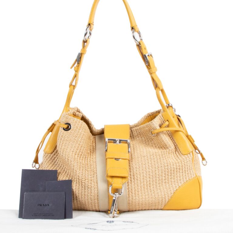 Prada canvas sling bag clearance