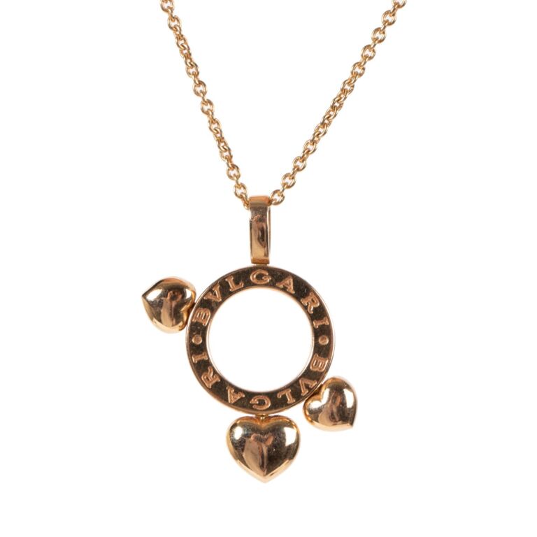 Bvlgari hotsell heart pendant