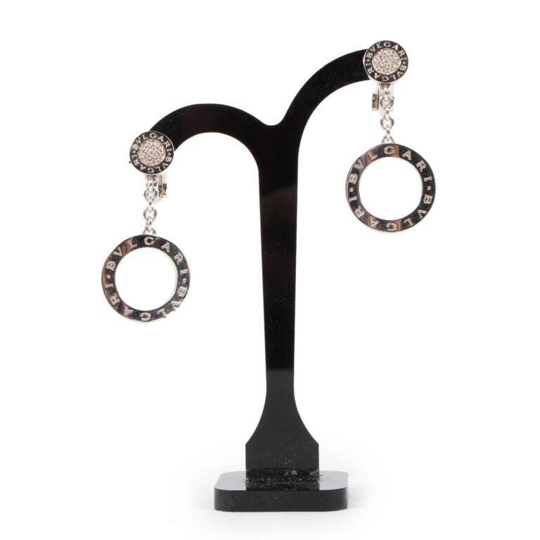 single earring bvlgari silver earrings