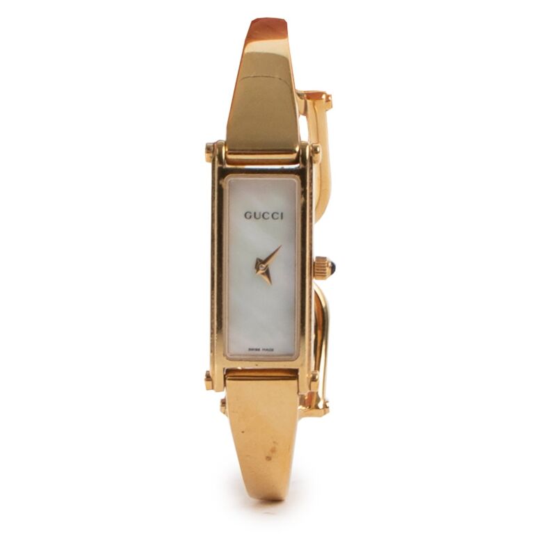 Gucci 1500L Gold Plated Vintage Watch ○ Labellov ○ Buy and Sell