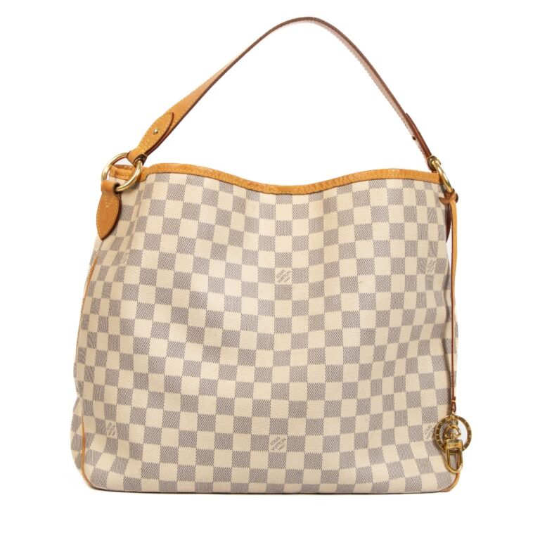 Louis Vuitton Delightful MM Damier Azur ○ Labellov ○ Buy and