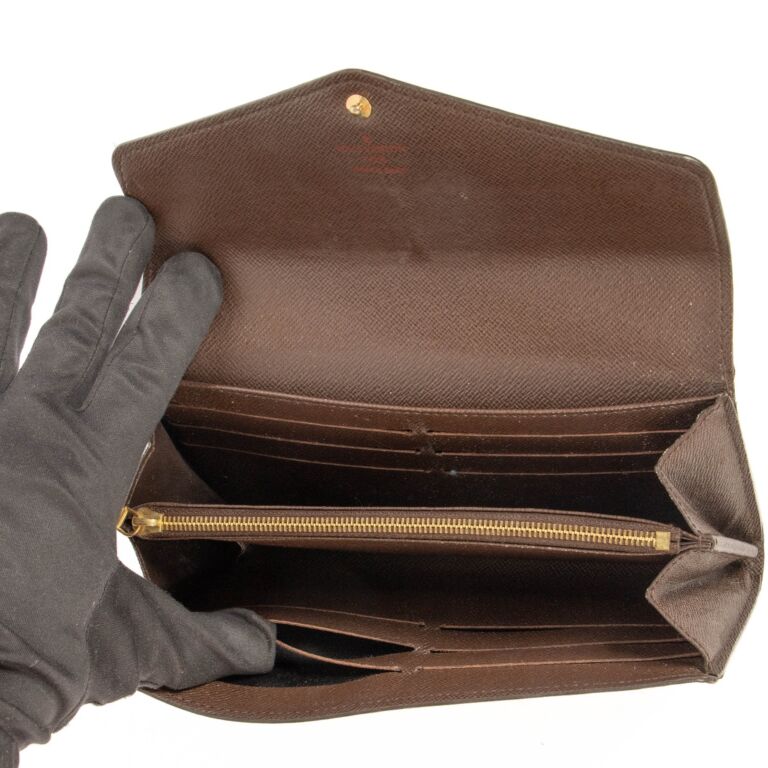 Louis Vuitton Damier Ebene Wallet for sale