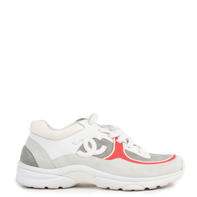 Chanel Low Top Trainer CC Grey - Gray - Low-top Sneakers