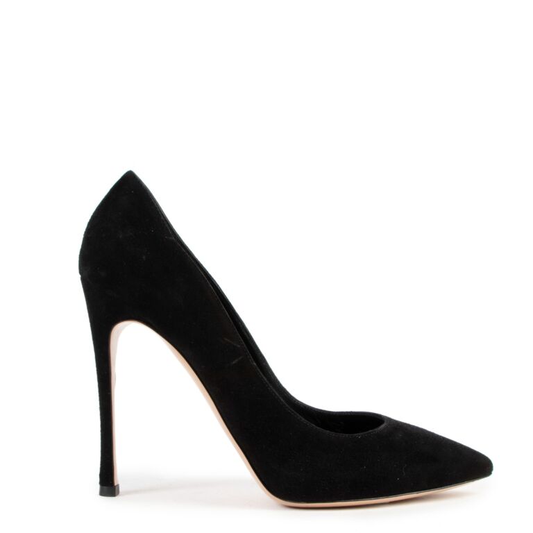 Gianvito Rossi Gianvito 115 Black Suede Pumps Size 39