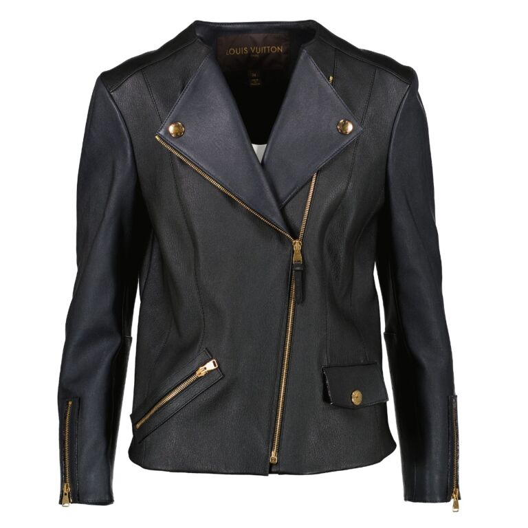 Louis Vuitton Authenticated Leather Jacket