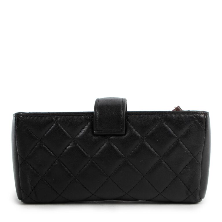 Chanel phone clearance holder clutch