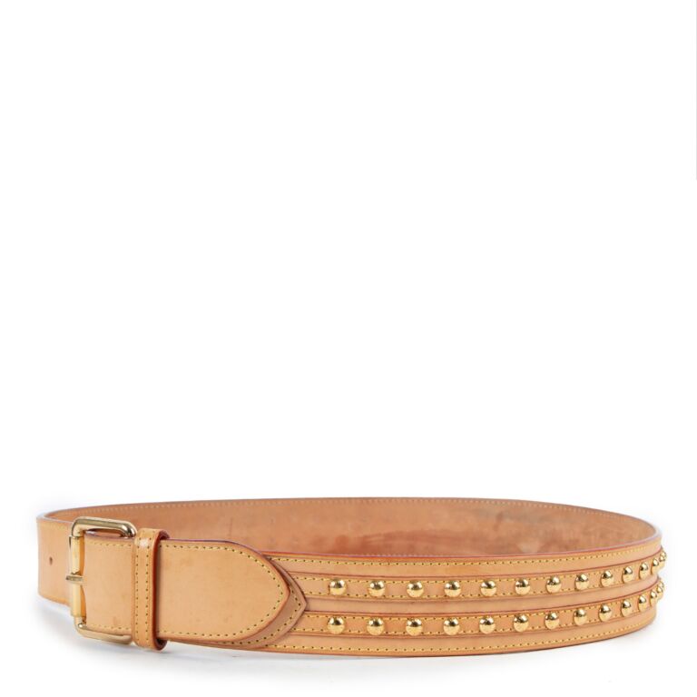 Louis Vuitton レザーベルト 90/38 LOUIS VUITTON Damier Infini Leather Belt Size 95/38