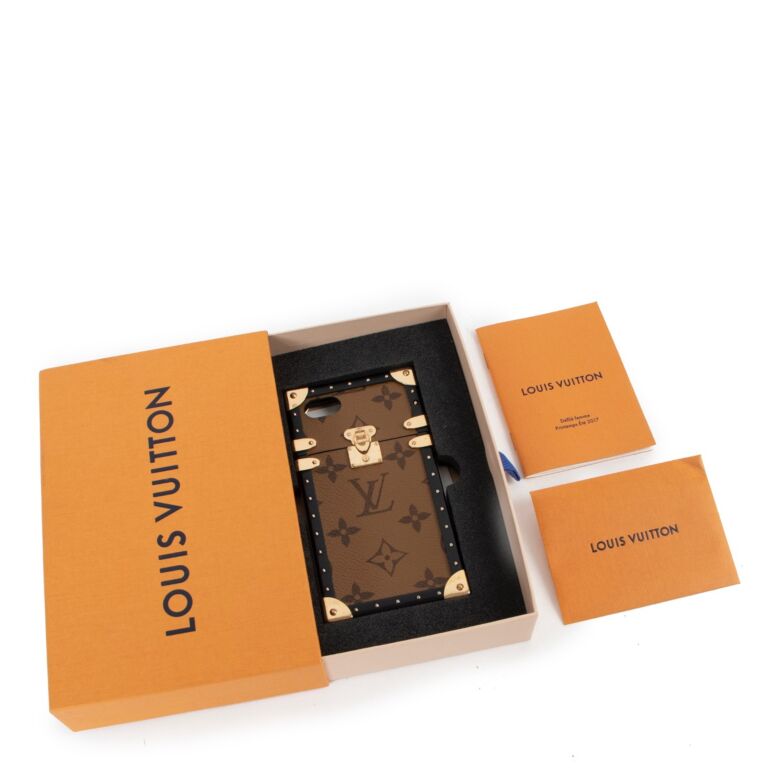 Louis Vuitton Mirror Monogram Trunk iPhone Case ○ Labellov