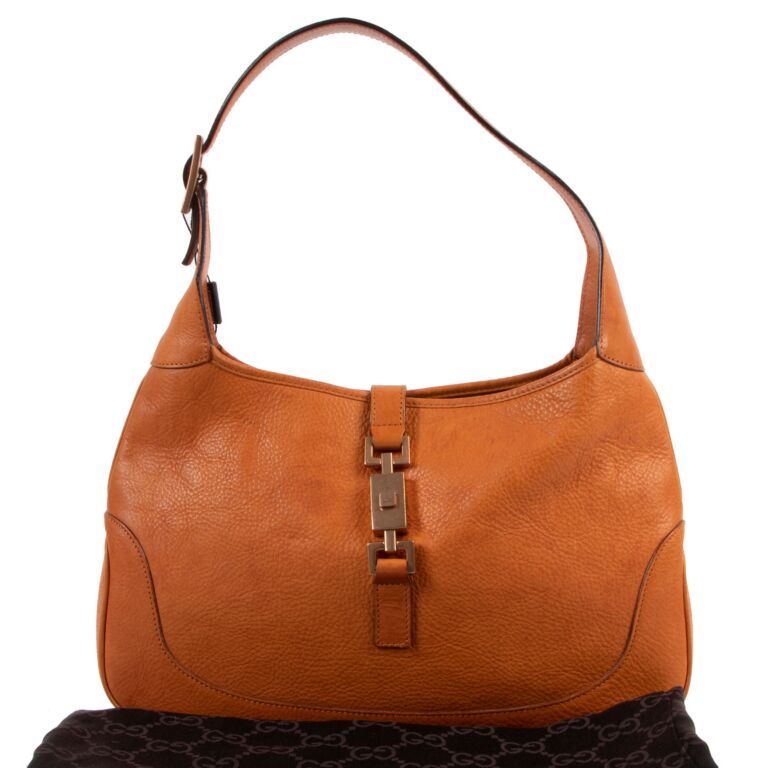 Gucci Orange Jackie Shoulder Bag Labellov Buy and Sell