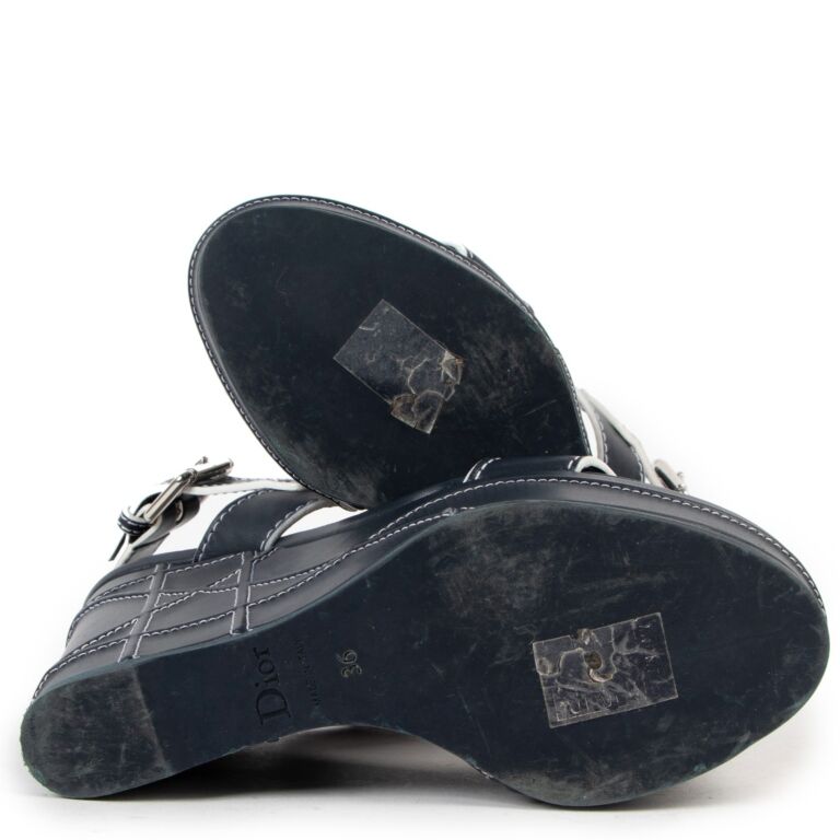 Dior wedge on sale sandals